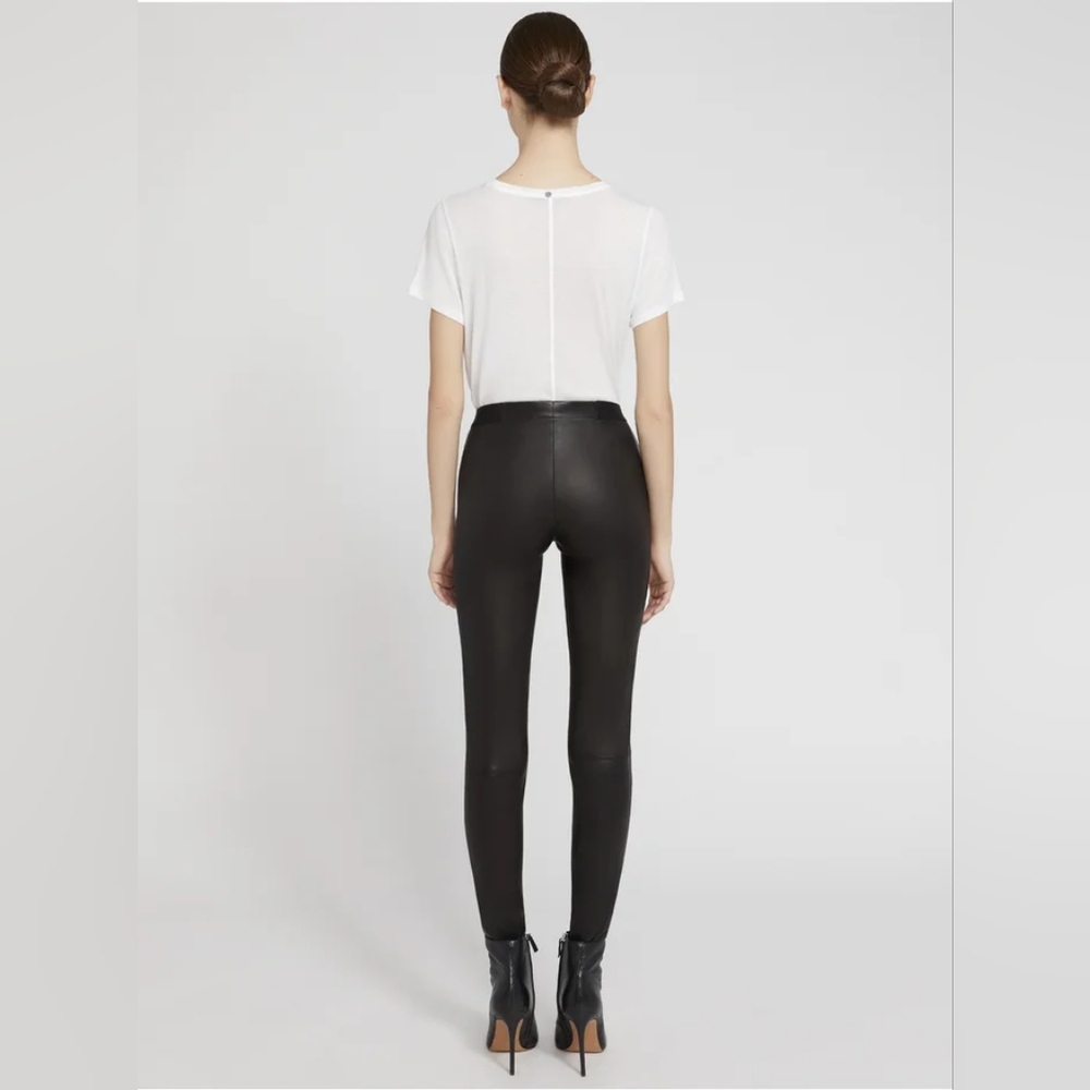 Alice + Olivia Leather Leggings - Picture 3 of 16